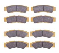 Ceramic Brake Pads Front Rear 2HC-25805-00-00 2HC-25806-00-00 Compatible With Wolverine RMAX2 RMAX4 1000 LE SE 2021 2022 2023