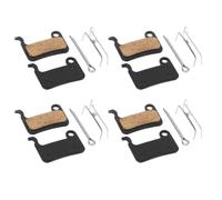 Ceramic Brake Pads Kits 4/6/10Pair Semi-metal Ceramic Disc Brake Pads/Fit for Xiaomi M365 Pro Electric Scooter XTECH MTB Hydraulic Disc Pad ZOOM XTECH HB100(Light yellow)