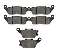 Ceramic Brake Pads Kits Front Rear Brake Pads/Fit for Honda 599 CB600 CB600F Hornet CBF600 CBF 600 CBR600 CBR 600 F3 CB 750 Seven Fifty CBF1000 92-11(Front and Rear)