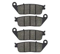 Ceramic Brake Pads Kits Front Rear Brake Pads/Fit for Honda 599 CB600 CB600F Hornet CBF600 CBF 600 CBR600 CBR 600 F3 CB 750 Seven Fifty CBF1000 92-11(2 pairs Front)