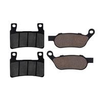 Ceramic Brake Pads Kits Motorcycle Front Rear Brake Pads/Fit For HA-RLEY FLS FLSTC FLSS FXSB FLSTFBS FLSTF FXST FLSTFB Softail Slim Heritage Deluxe FA296(Rear)