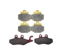 Ceramic Brake Pads Kits Motorcycle Front/Rear Brake Pads/Fit For PIAGGIO MP3 Business LT 300 ie MP3 Sport LT 300 ie ABS 2014 2015 2016 2017 2018 2019 2020(3 pair 1 sets)