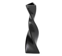 Ceramic Bud Vase Minimalist Single Flower Vase Modern Home Decor Small Centerpiece for Wedding Office Desk Table Decorations Twist Design Floral Arrangement Stem Holder