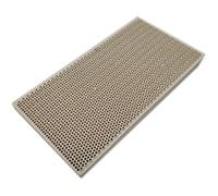 Ceramic Burner High Temperature Plate,Honeycomb Soldering - Resistant Cordierite Welding Accessory, 145x75x14mm, 1pc