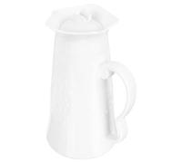 Ceramic Butterfly Juice Jug 1300ml White for Cold Water