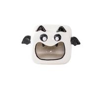 Ceramic Candle Holder Cute Ghost Pumpkin Candlestick Halloween Decoration Desk Of The Dead Decor(Color-07)