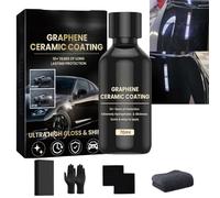 Ceramic Car Auto Detailing Kit,Car Care Polish for Cars,20h Advanced Graphene Ceramic Coating for Cars,Super Hydrophobic,Car Sealant Protection,Long Lasting Paint Protection,Apply after Car Wash