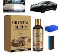Ceramic Car Coating Kit, Advanced Graphene Ceramic Coating Car Care Kit, 9H High Hardness and High Gloss Formula for Protect the Car Paint, with Both Brightening and Hydrophobic Properties(1 pc)