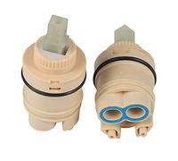 Ceramic Cartridge Ceramic Disc Tap Cartridge Valve Replacement Faucet Valve Mixer Tap for Single Lever Bath Basin Shower