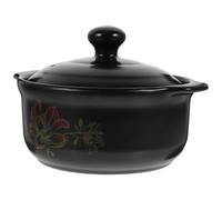 Ceramic Casserole 1600ml for Stove Cooking and Braised Chicken