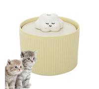 Ceramic Cat Water Fountain - 1.2L Automatic Dog And Cat Drinking Fountain, Quiet Pet Water Dispenser Feature | Perfect For Cats And Dogs, Continuous Fresh Supply, Home Pet Hydration, Indoor Use