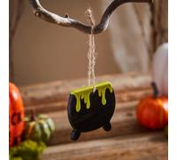 Ceramic Cauldron Hanging Decoration