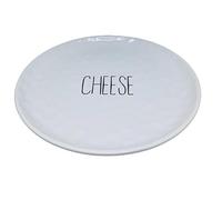 Ceramic Cheese Plate, 21cm, White