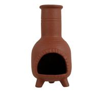 Ceramic Chiminea Incense Dish, for Sage Incense Tea Light Mexican Style Handmade Scent Wood Stand Multipurpose Sage Holder for Living Room Study Room