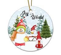 Ceramic Christmas Ornaments Cute Sock Dog Personalized Name Dear Santa We'Ve Been Very Good Dogs This Year Christmas Pendants Personalized Customized Keepsake