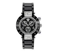 Ceramic Chrono Reve Watch - female - Versace - Watches - Black - ONE SIZE - Accessories ONE SIZE