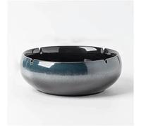 Ceramic Cigar Ashtray, High Temperature Resistant And Easy To Clean, U-shaped Groove For Non-slip, Extra Large Capacity, Desktop Style, Suitable For Home, Commercial Use (Extra Large)