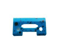 Ceramic Clipper Blades ，Compatible For WAHL， 8148 Professional Hair Cutting Machine Ceramic Cutter Head Replacement Blades Barber Accessories(110-Blue)