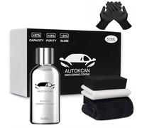 Ceramic Coating Car Nano Graphene Coating Car Liquid Glass Car Coating 10 Years of Long Lasting Protection, High Gloss, Super Hydrophobic, Anti Scratch, Anti Chemical Stain Etching (50ML-10H)