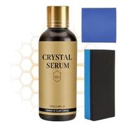 Ceramic Coating Kit - 9H+ Protection Hydrophobic Detailing 100ml with Sponge Towel | Car Paint Detailing Kit,for RV Truck SUV Vehicle Automobile Gloss Enhancement