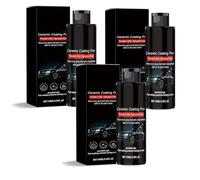 Ceramic Coating Pro for Automobiles,Car Nano Quick Restore-Coating, Revolutionary Spray for Car Detailing, Quick Effect Coating Agent For Car, Long-Lasting Protection for Auto Paint, Glass (3PC)