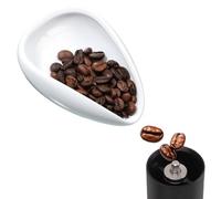 Ceramic Coffee Dosing Cup, Ceramic Single Dosing Tray, Single Dose Measuring Container for Brewing/Tea, Barista Accessories Set
