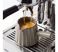 Ceramic Coffee Measuring Cup with Handle,200ml Heat-Resistant Espresso Cups | Latte Cup with Scale Markings,Milk Mug With V-Shaped Spouts, Sturdy and Durable for Holding Milk, Coffee, Beverages