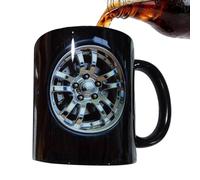 Ceramic Coffee Mug 330ml Tire Theme Cup Non Slip Drinkware Office Gift Home