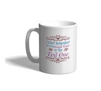 Ceramic Coffee Mug I can't remember if i'm the good sister or the evil one White