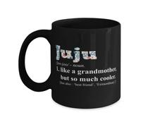 Ceramic Coffee Mug Juju Like Grandmother But So Much Grandma Mimi Nana Coloured Tea Mugs with Handle Cup for Latte Office Friends