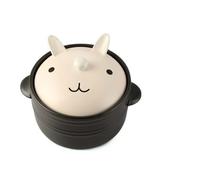 Ceramic Cookware Soup Pot Healthy Stew Pot Clay Pot Stockpot Earthenware(D)