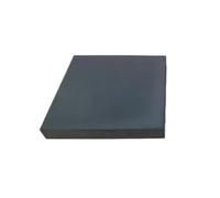 Ceramic Cooling Pad Machinable Ceramic Sheet, Round/Square Sic Carbide Pad for Correspond, Silicon 1pc(50X50X4mm)