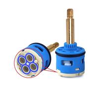 Ceramic Core Valve Replacement Shower Brass Diverter- 26mm, 33mm, 35mm, 37mm Sizes - for Shower Faucetsower Faucets (35mm/82mm)