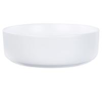 Beliani Countertop Basin Calig Off-White 360 mm Ceramic