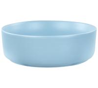 Beliani Countertop Basin GUDAR 370 mm Ceramic Blue, Blue