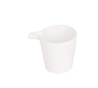 Ceramic Cream Pitcher Coffee Milk Serving Sauce for Kitchen Set Kit Pure White Small Cup 8.2 * 6.5cm/3.2 * 2.5in