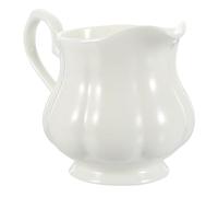 Ceramic Creamer Jug Milk Pitcher British Style 180ml White