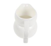 Ceramic Creamer Pitcher with Handle 420ml 14.2 Oz Elegant