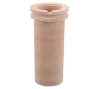 Ceramic Crucible Bowl 2kg Beige for Silver and Gold Melting