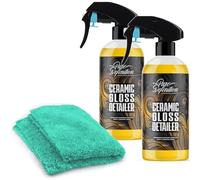 Ceramic Detailer Car Wax Gloss Spray Sealant Coating Vehicle Water Beading (2 x 500ml)
