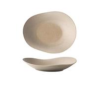 Ceramic Dinner Plates 10-inch Ceramic Japanese Stoneware Special-shaped Dish Plate Leaf Salad Breakfast Party Western Tableware Restaurant Cafe Fruit Service Commercial Deep Dining Plates(12 in)