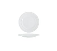 Ceramic Dinner Plates Commercial White Ceramic Plate for Meat Western Style, Pasta, Appetizer, Dessert, Kitchen Tableware for Restaurant Dining(10 in)
