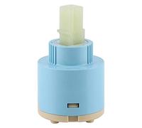 Ceramic Disc Cartridge, Ceramic Cartridge, 35/40mm Ceramic Cartridge Water Mixer Tap Inner Control Faucet Valve ABS Blue Practical for Kitchen Faucets, Bathroom Faucets(35mm)