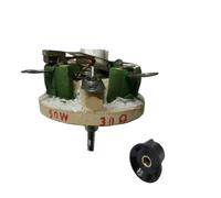 Ceramic Disk Variable Resistor Rheostat 1pc 50W Power rheostat rotary variable wire wound resistor disc shape adjustable 5R 10R 20R 50R 100R 200R 300R 500R 1K