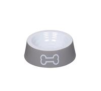 Nobby Ceramic Bowl Big Bone Grey Diameter 16 x 5 cm 0.18 L Pack of 1