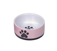 Nobby Ceramic Bowl Paw Pink Diameter 14 x 6.5 cm 0.4 L Pack of 1