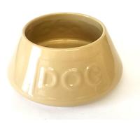 Ceramic Dog Bowl Spaniel Bowl 21cm Non Tip Lettered Mason Cash Traditional