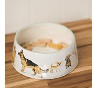 Ceramic Dog Bowl The Wildlife Multi One Size
