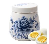 Ceramic Egg Cooker | 220 ml Vintage Style Egg Cooker, Cups for Home Kitchen Breakfast Service Steaming for Women Men and Desserts
