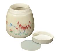 Ceramic Egg Cooker - Classic Coddling Cup with Lid, Smooth Glazed Finish, Food-Safe Material, Decorative Dining Accent | Breakfast Accessory for Home, Business, Bistro, Guesthouse, Catering Service